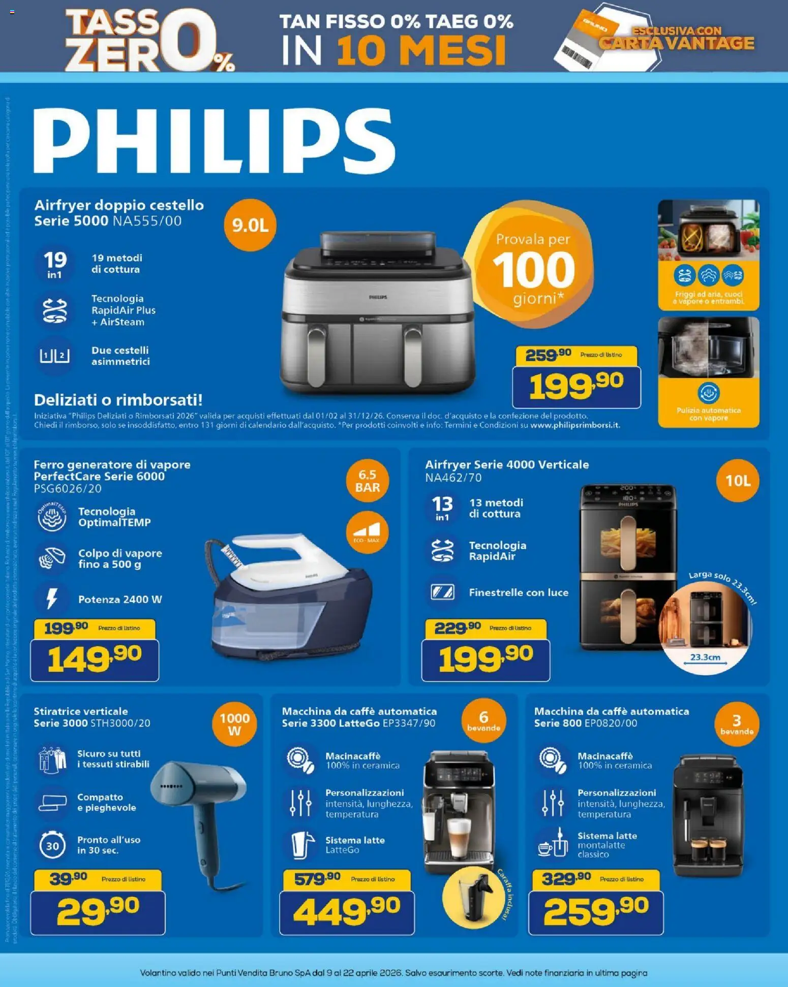 Volantino BRUNO del 09.04.2026 | Pagina: 36 | Prodotti: Caraffa, Macchina da caffe, Latte, Generatore