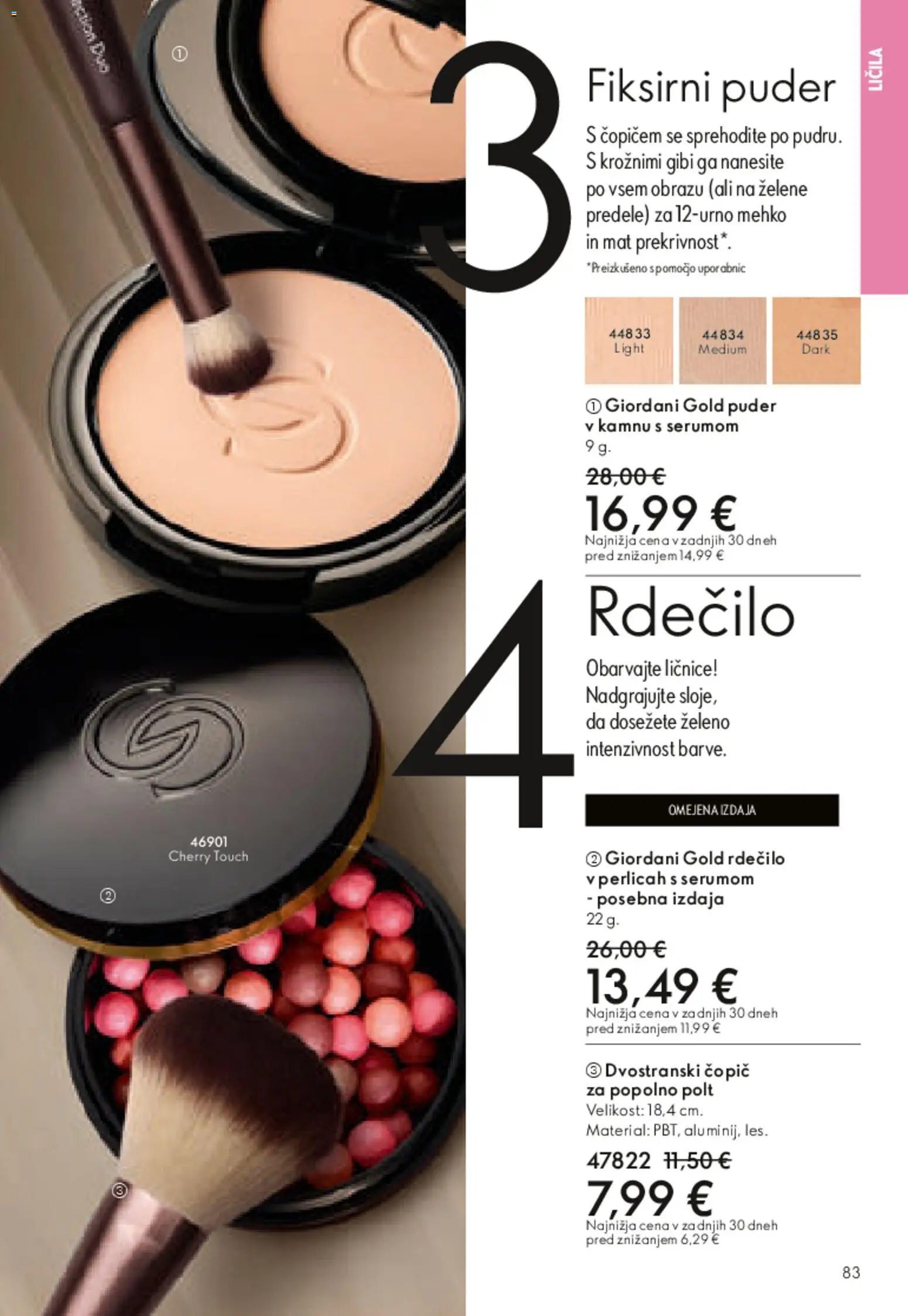 Novi Oriflame katalog ponudbe – veljaven od 01.04.2026 | Stran: 82 | Izdelki: Licila, Puder, Copic
