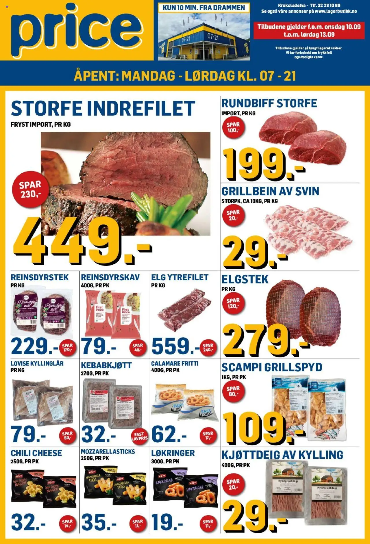  | Side: 5 | Produkter: Rygeost, Mătură, Kjøttdeig, Mozzarella