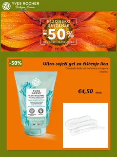 Yves Rocher katalog | vrijedi od 11.07.2025 | Stranica: 2 | Proizvodi: Gel za čišćenje lica