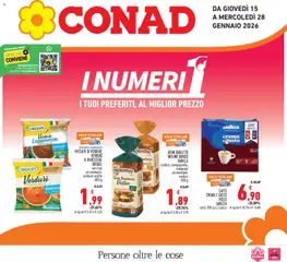 Anteprima del volantino Conad Piemonte catalogo valido a partire dal 15.01.2026