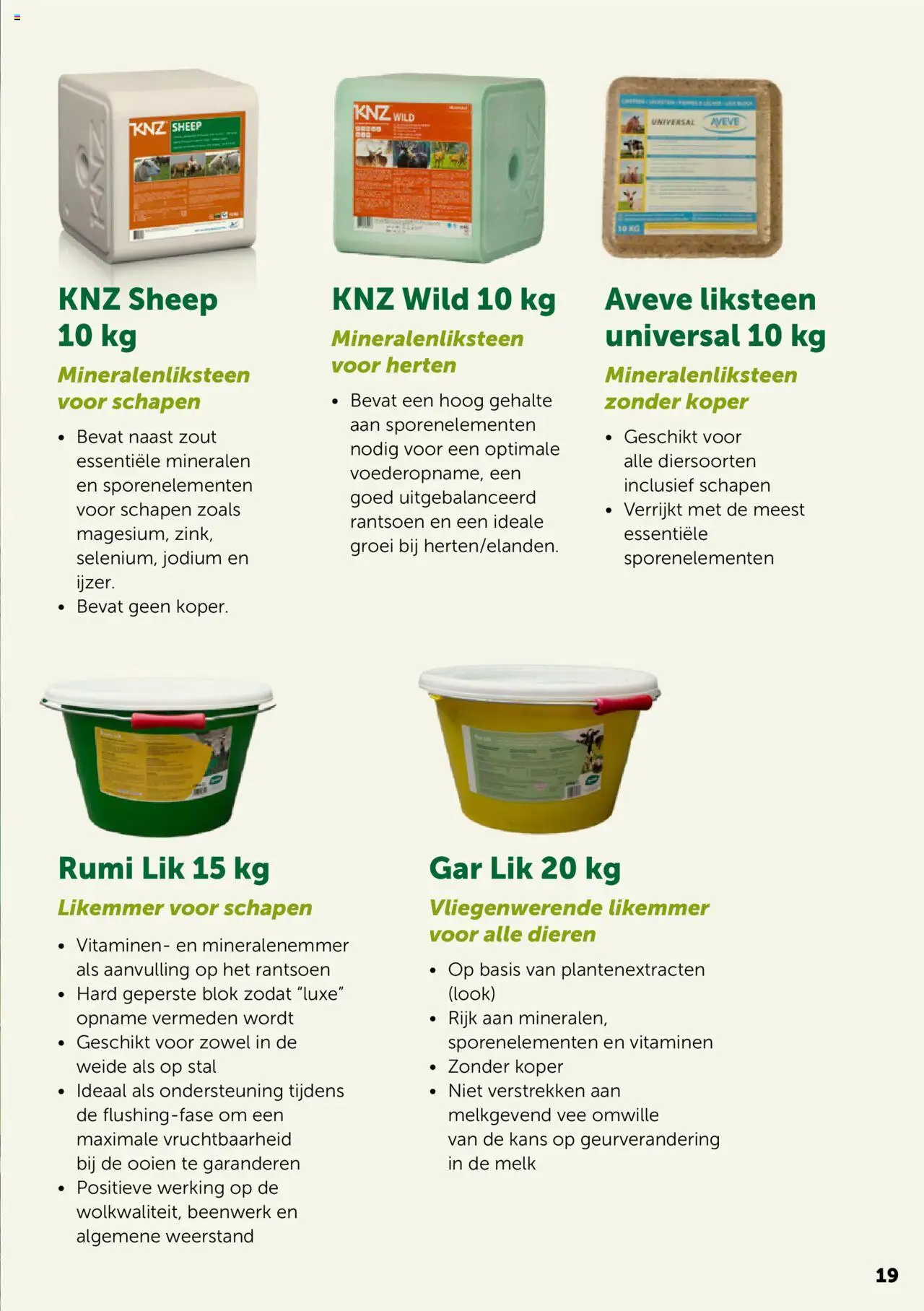  | Pagina: 19 | Producten: Melk