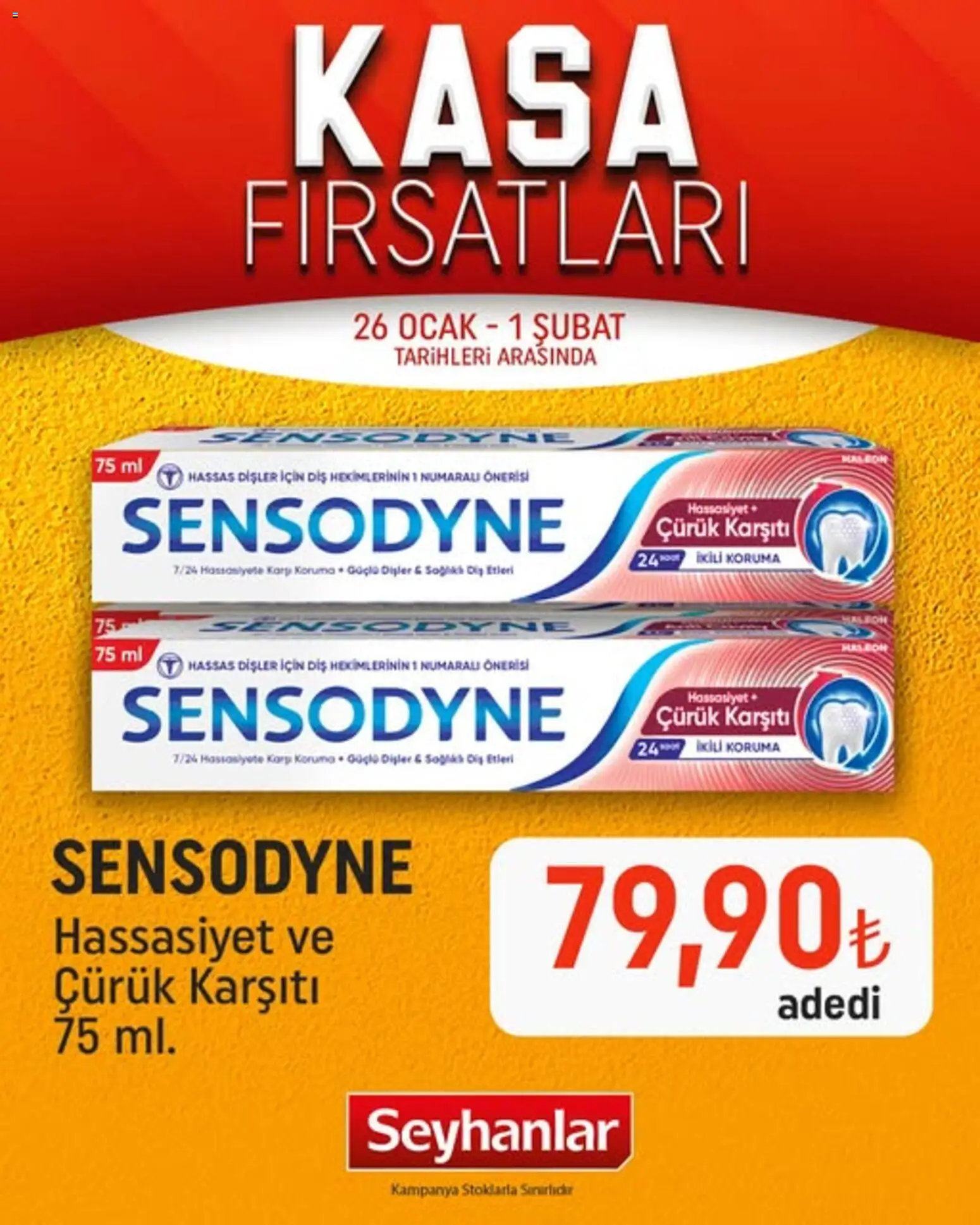 Seyhanlar Market Katalog Kasa Fırsatları - 26.01.2026 tarihinden itibaren geçerlidir | Sayfa: 3 | Ürünler: Kasa, Ocak