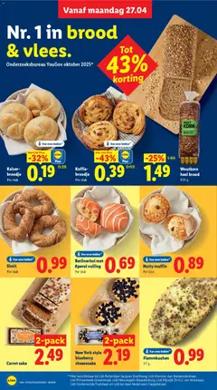 Carrot cake, 2-pack - Voorbeeld van een folder van Lidl, geldig van 27.04.2026 | Pagina: 13