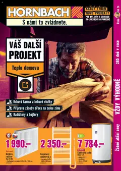 Náhled letáku HORNBACH leták - Teplo domova od 17.09.2025