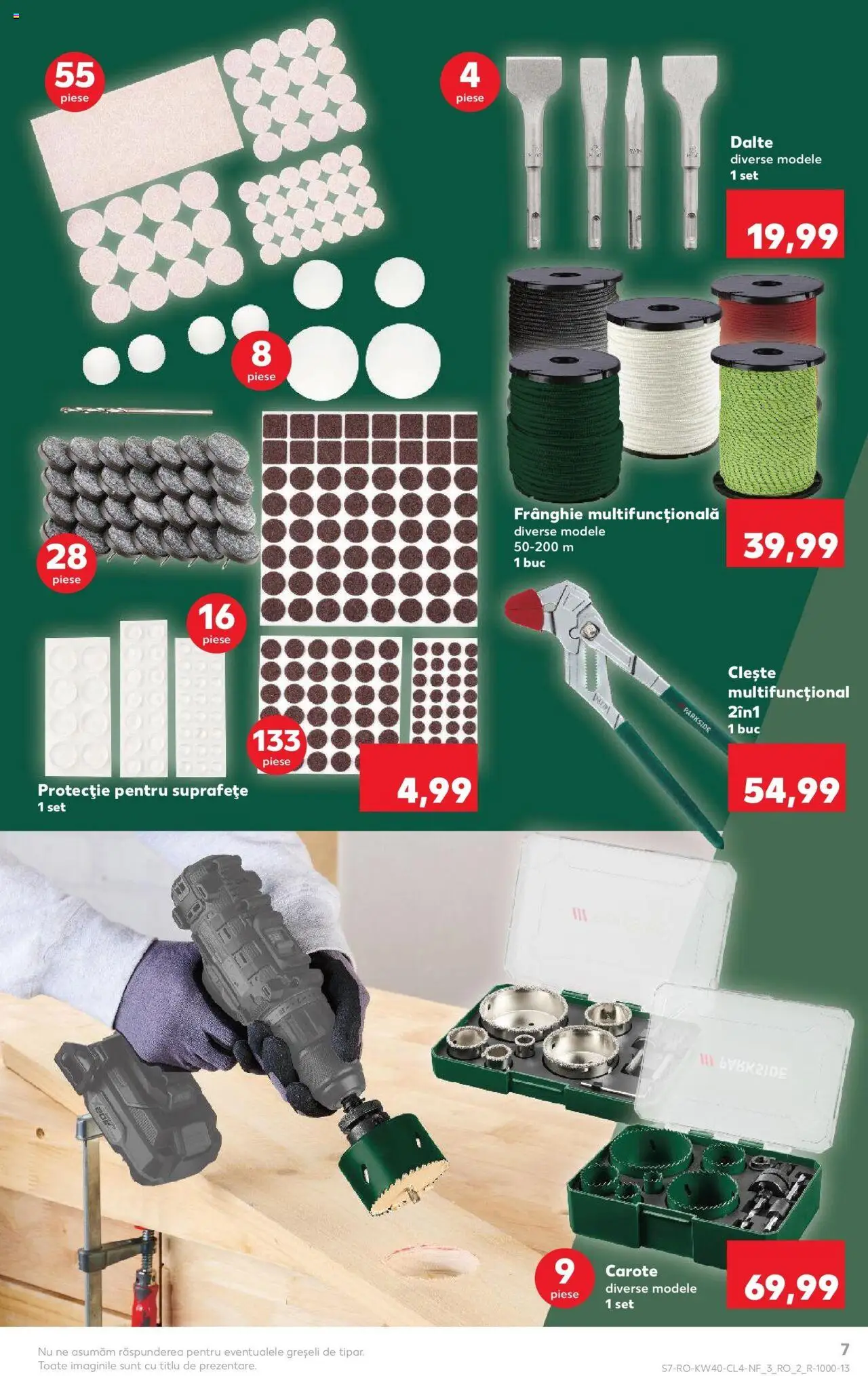 Noul catalog Kaufland – valabil de la 01.10.2025 | Pagină: 7 | Produse: Clește