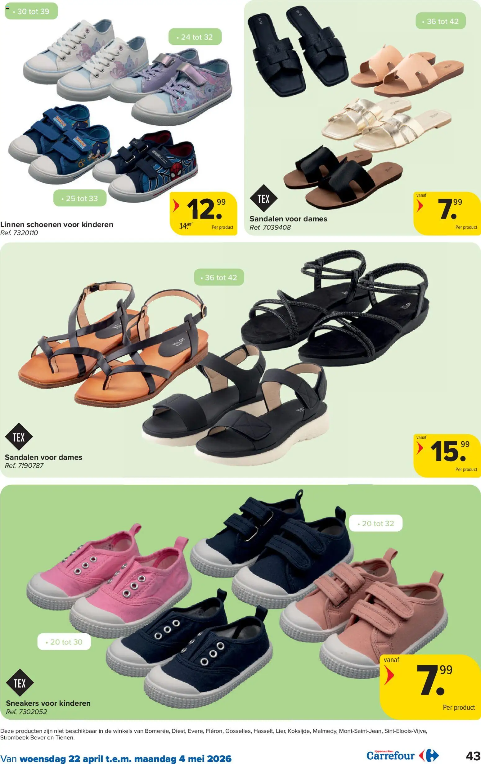{H1} | Pagina: 43 | Producten: Sneakers, Sandalen, Schoenen