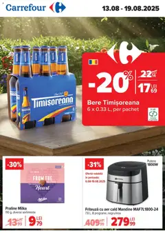 Catalog Carrefour – previzualizare al pliantului de la Carrefour valabil de la 13.08.2025