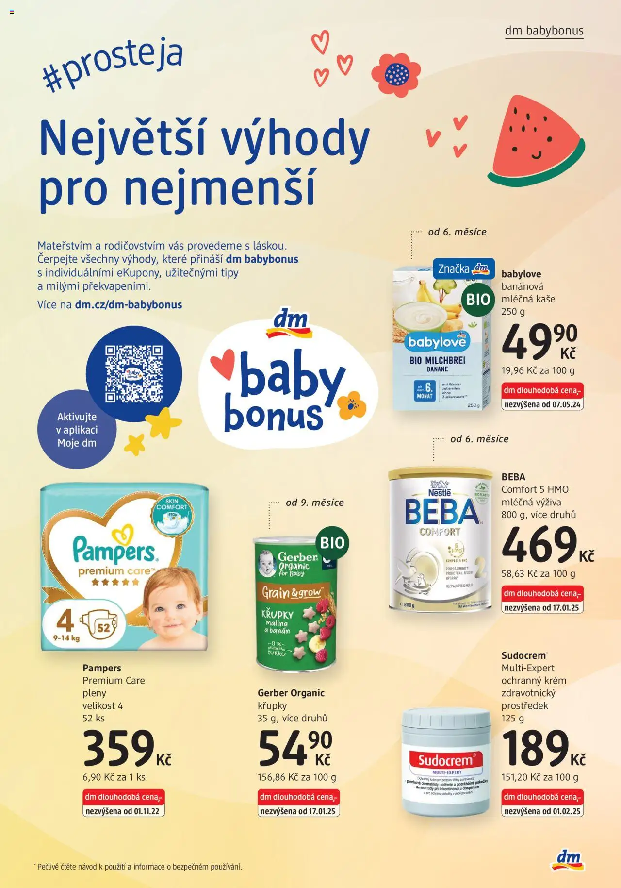 dm drogerie leták od 11.09.2025 | Strana: 15 | Produkty: Beba, Kaše, Mléčná výživa, Křupky
