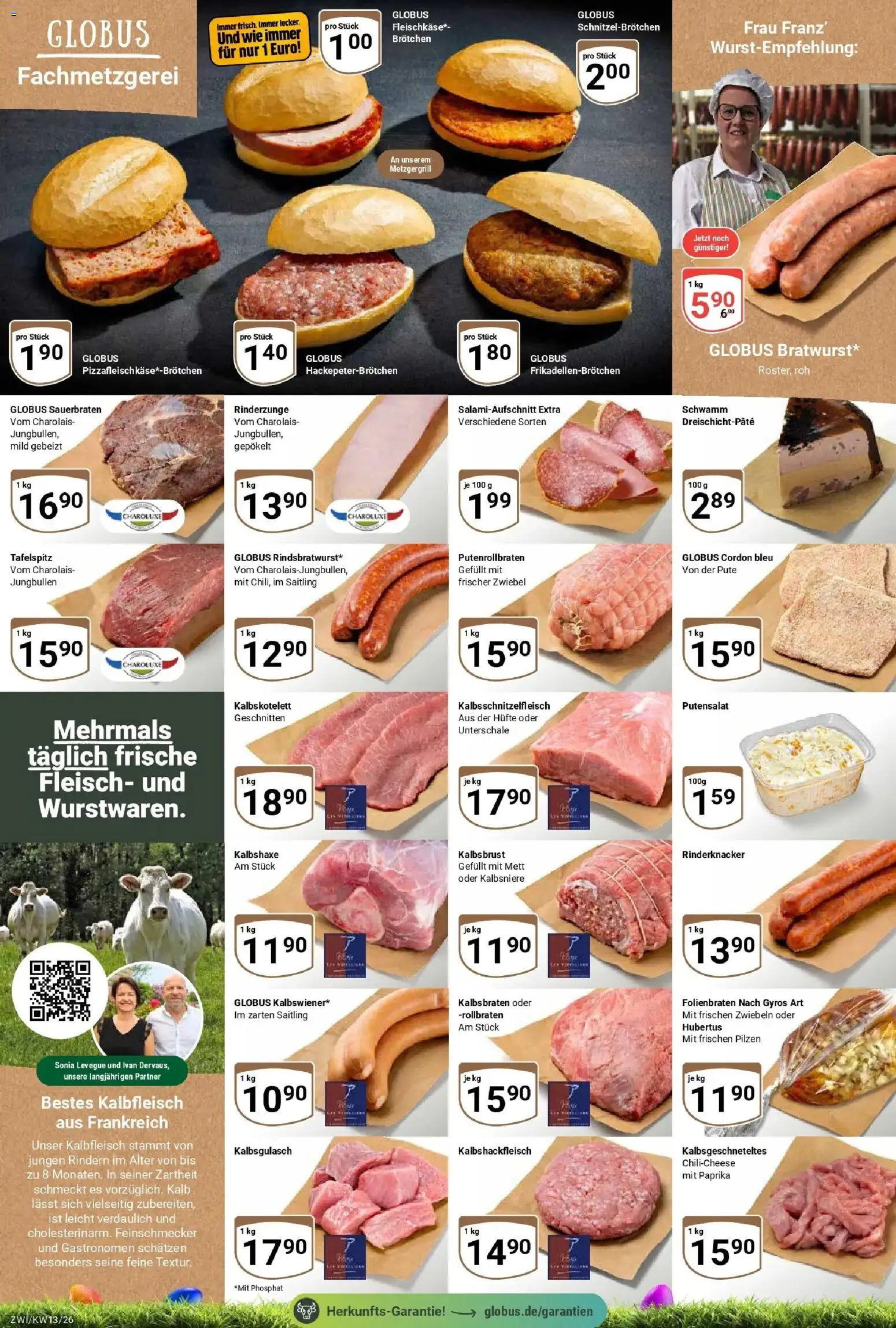 Globus prospekt Zwickau	 – gültig ab 23.03.2026 | Seite: 10 | Produkte: Pute, Gyros, Paprika, Fleisch