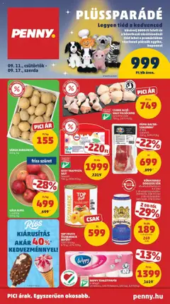 PENNY Akciós újság - amely érvényes a következő dátumtól: 11.09.2025