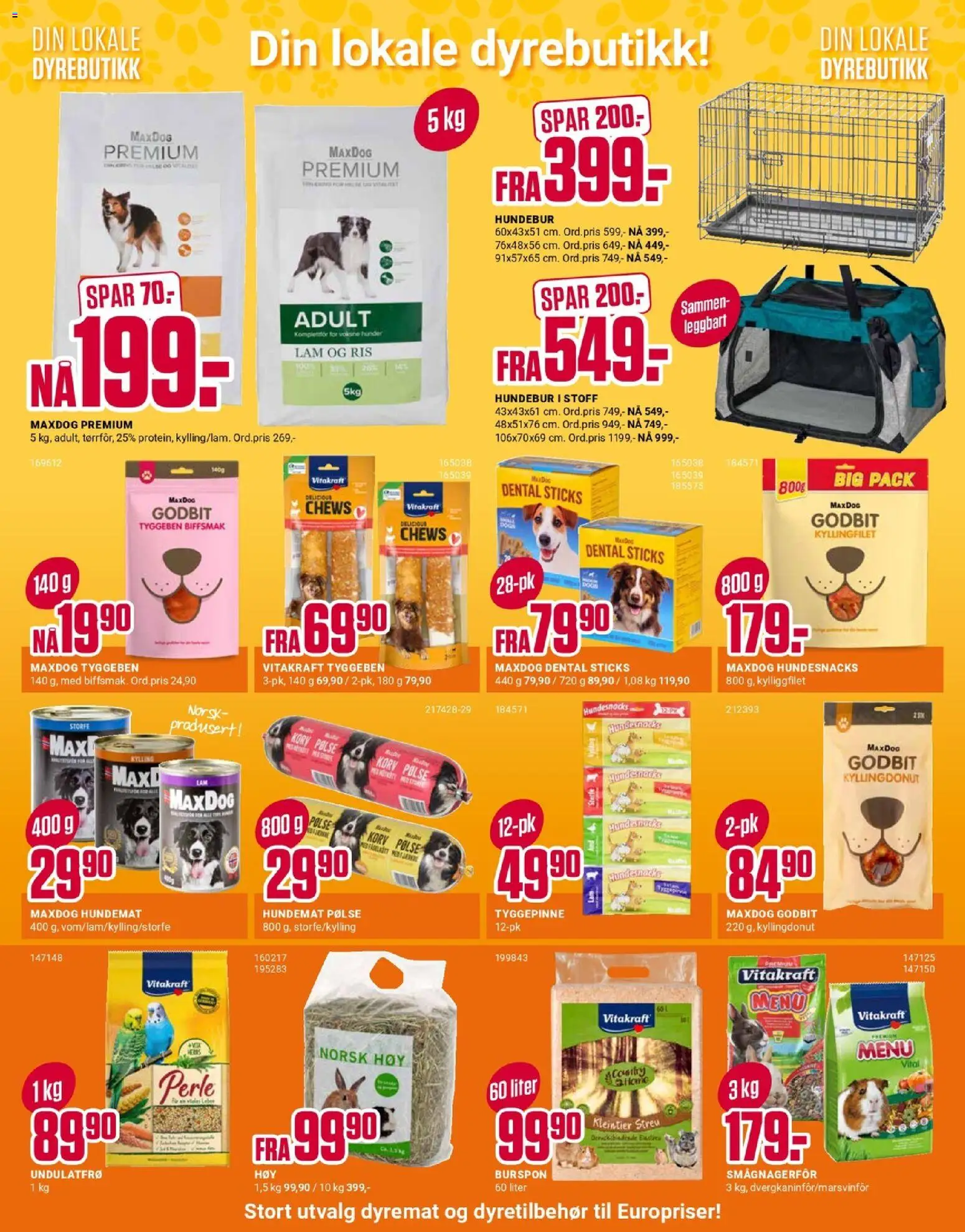 {H1} | Side: 8 | Produkter: Kylling, Ris, Hundemat, Суміш дитяча