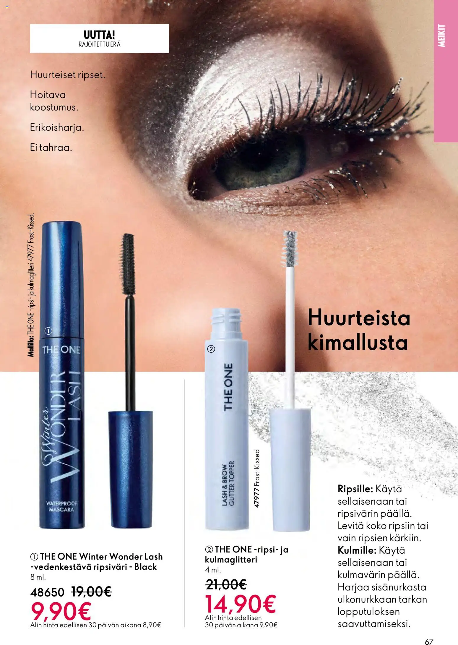 Oriflame - Esite 17 – voimassa 10.12.2025 alkaen | Sivu: 67 | Tuotteet: Ripsiväri