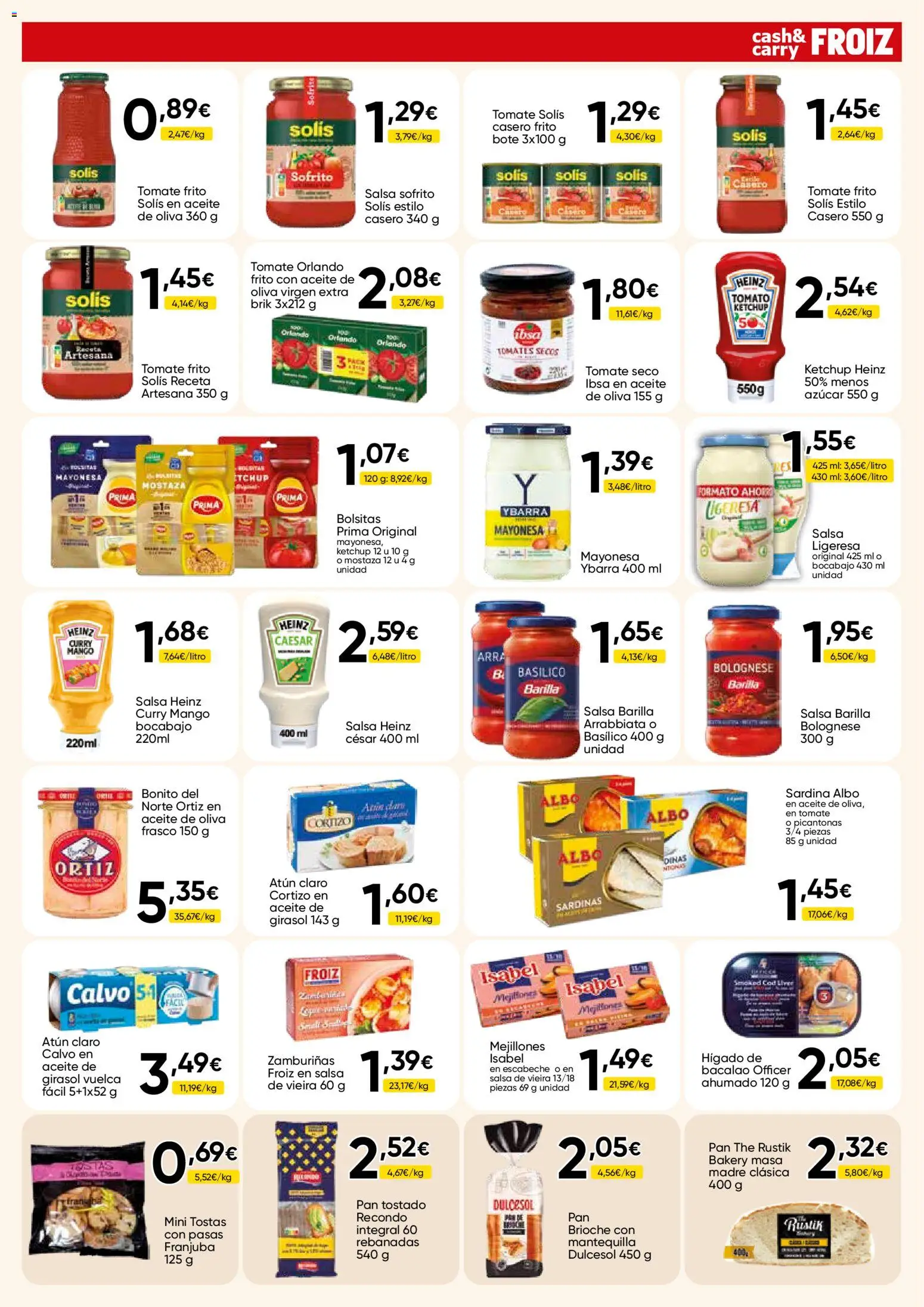 Froiz - Folleto Cash │ válido desde el 25.03.2026 | Página: 3 | Productos: Aceite de oliva, Οθόνη προβολής, Ρούτερ, Συσκευή ροής