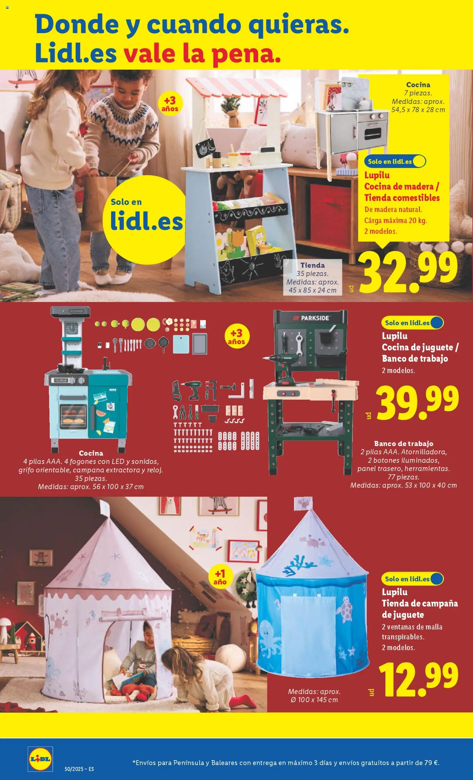 Lidl folleto de bazar │ válido desde el 08.12.2025 | Página: 2 | Productos: Cocina