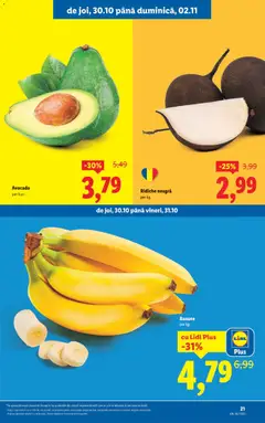 Ofertele Lidl valabile de la 27.10.2025 | Pagină: 21
