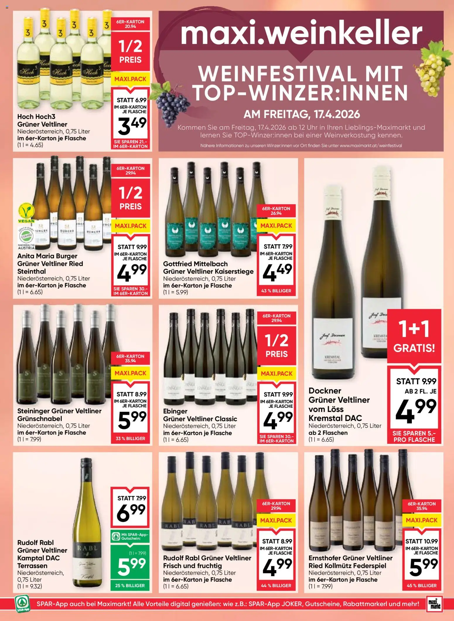 Maximarkt Flugblatt gültig ab 09.04.2026 | Seite: 15 | Produkte: Rock, Uhr