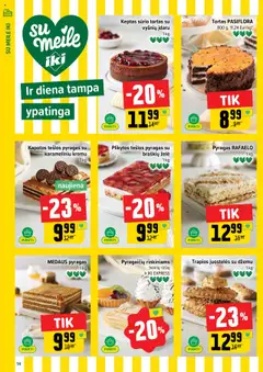 IKI - Leidinys│galioja nuo 28.07.2025 | Puslapis: 14 | Prekių: Tortas, Pyragas