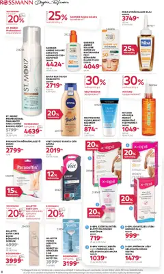 Rossmann akciós ujság - amely érvényes a következő dátumtól: 28.07.2025 | Oldal: 8