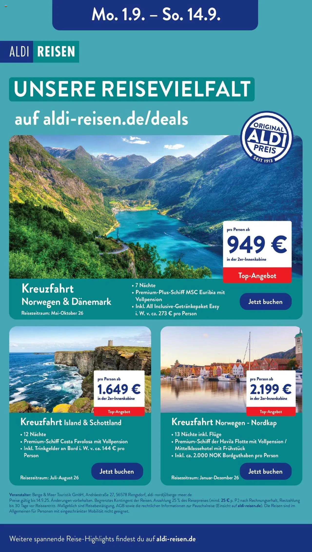 Aldi Prospekt Hildburghausen – gültig ab 07.09.2025 | Seite: 45