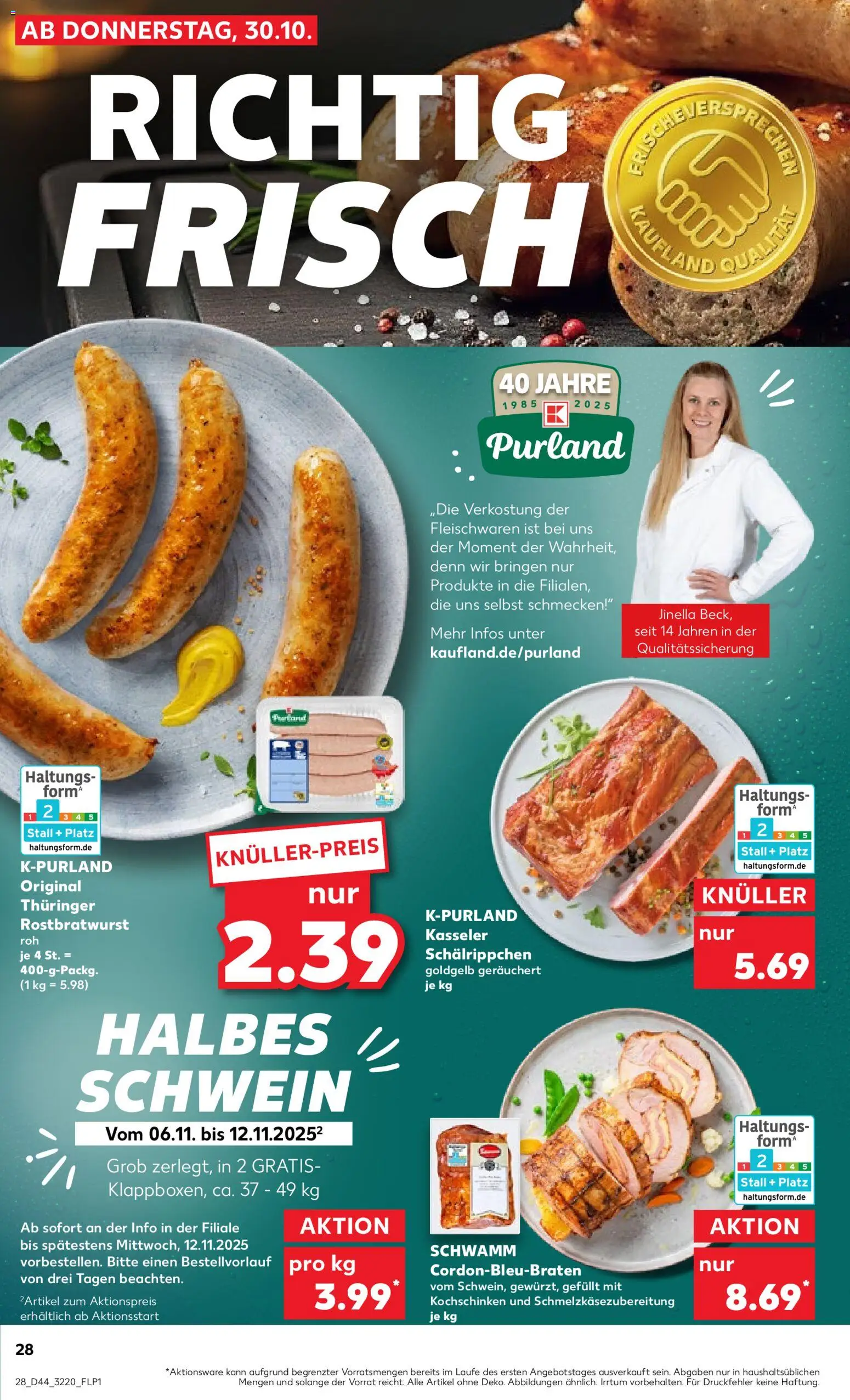 Kaufland prospekt Jena	 – gültig ab 30.10.2025 | Seite: 28