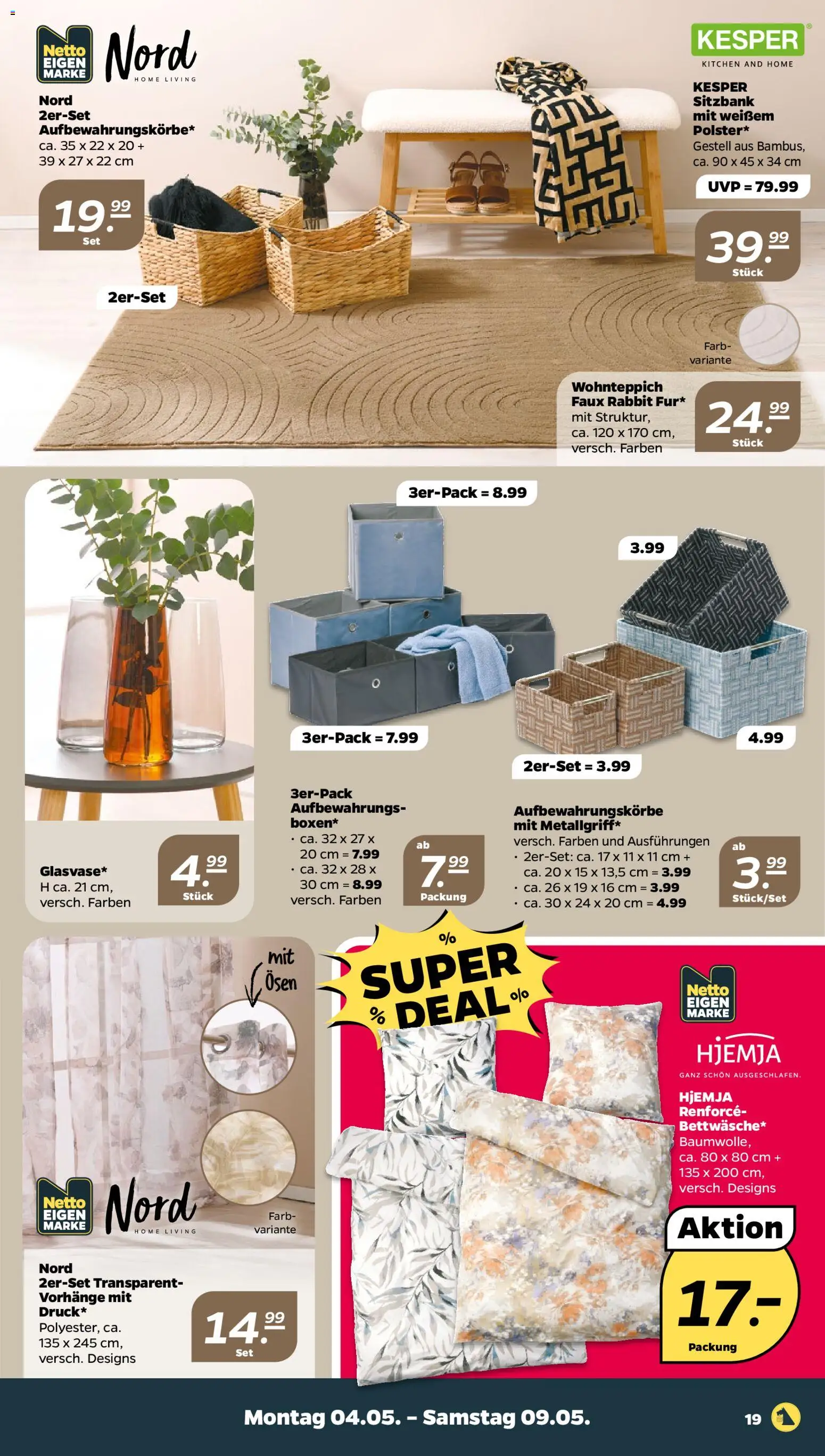 Netto Prospekt 	 – gültig ab 04.05.2026 | Seite: 21 | Produkte: Sitzbank