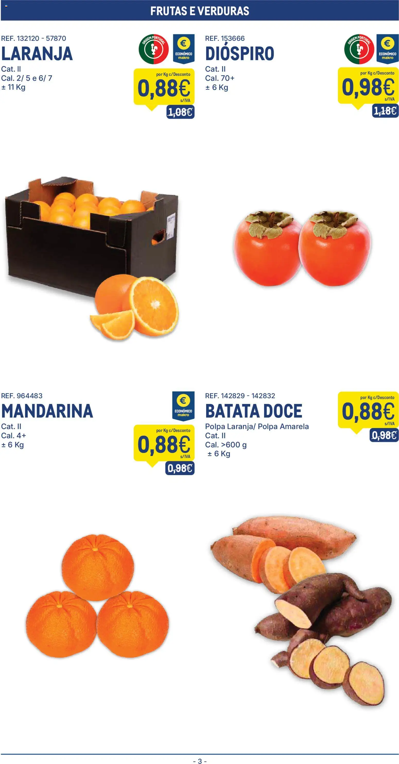 Makro folheto │ válido de 11.11.2025 | Página: 3 | Produtos: Batata