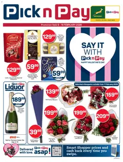 Pick n Pay specials catalogue – valid from 09.02.2026