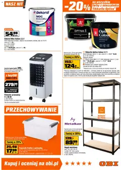 OBI Gazetka od 30.07.2025 | Strona: 7 | Produkty: Regał metalowy, Regał