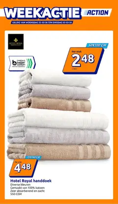 Action - Folder week 9 - Voorbeeld van een folder van Action, geldig van 25.02.2026