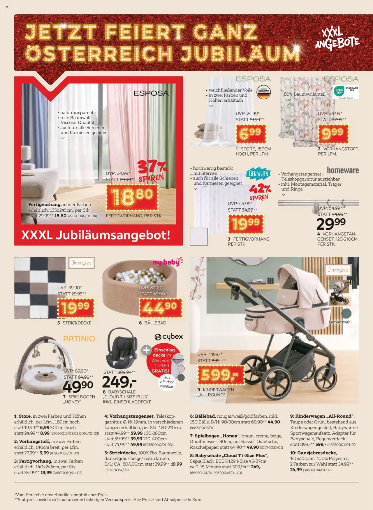 XXXLutz Jubiläumsangebote gültig ab 19.08.2025 | Seite: 10 | Produkte: Adapter, Decke