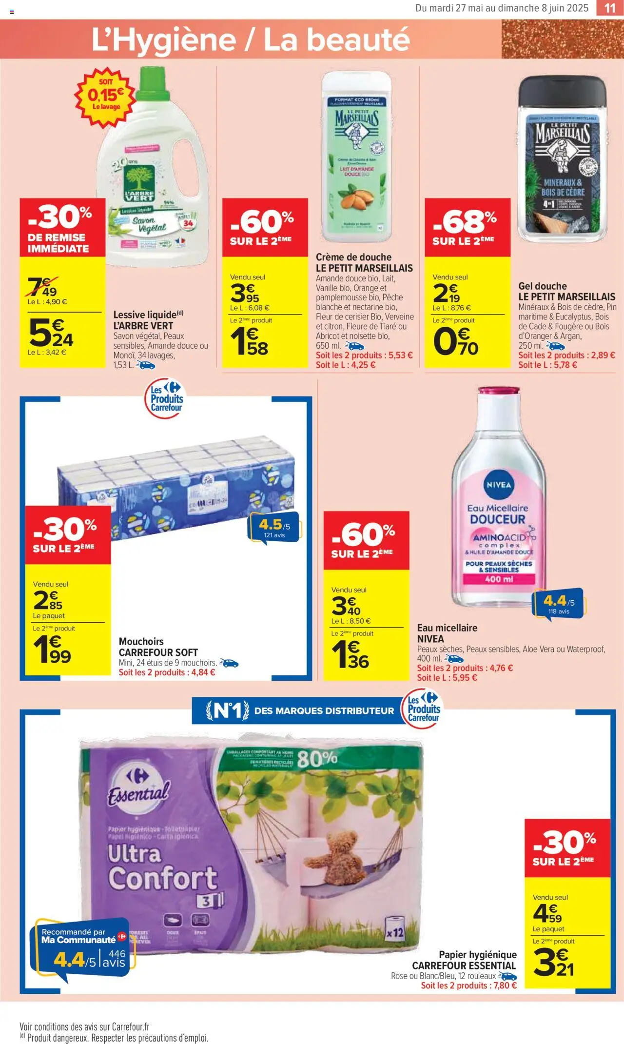  | Page: 13 | Produits: Nectarine, Gel douche, Huile, Crème