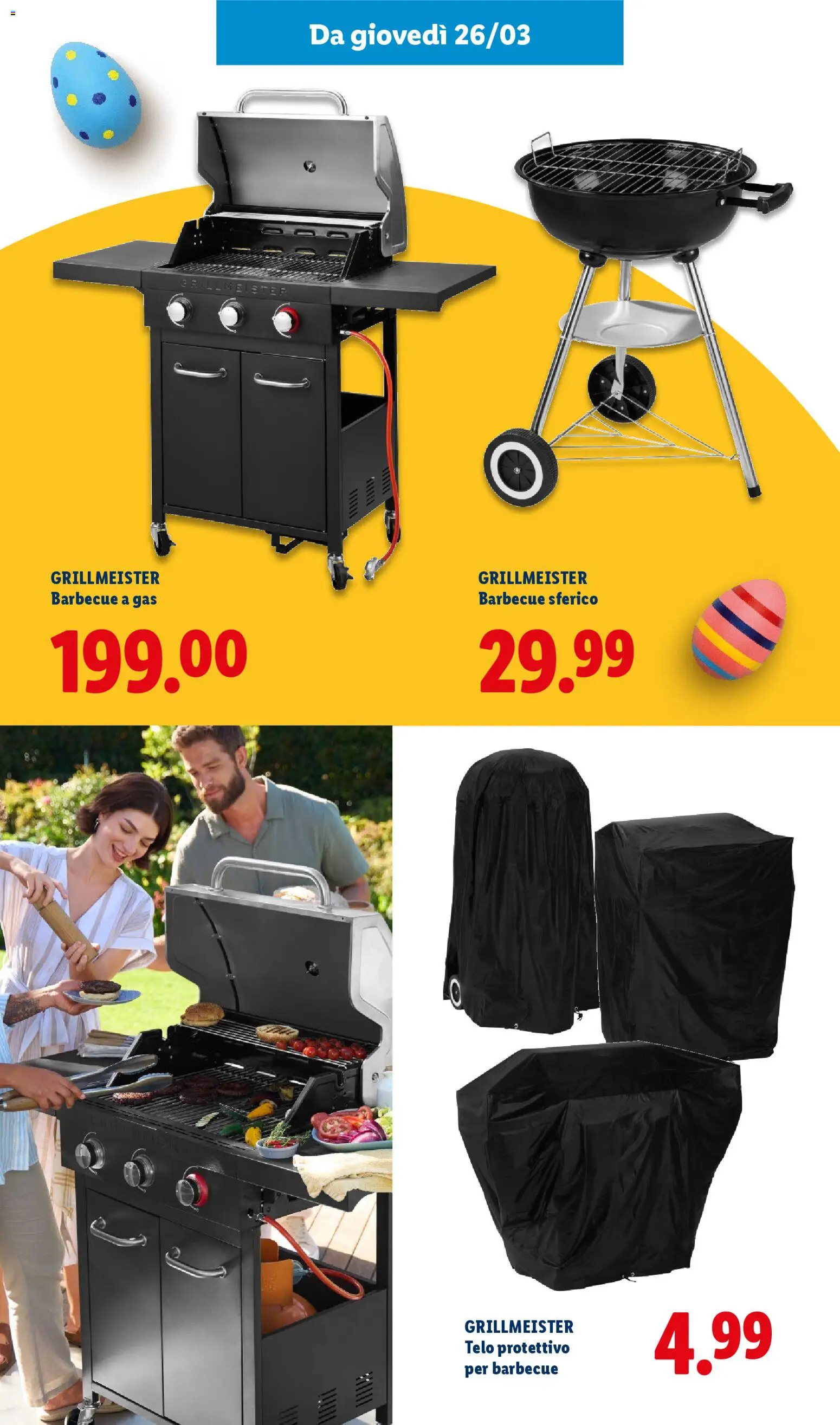 Volantino Lidl del 27.02.2026 | Pagina: 40 | Prodotti: Barbecue, Barbecue a gas