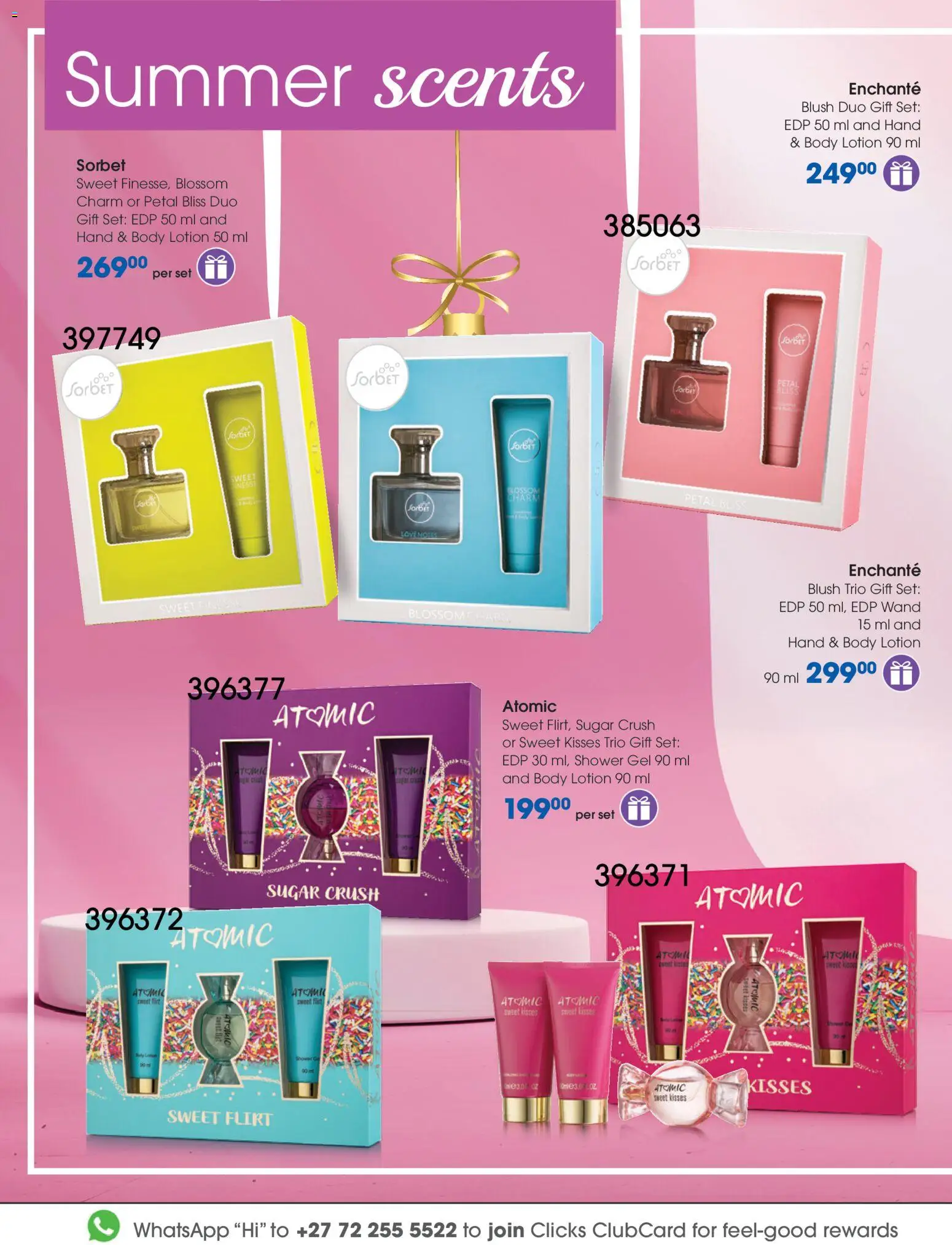 New Clicks catalogue – valid from 28.10.2025 | Page: 16 | Products: Shower, Blush, Sugar, Lotion