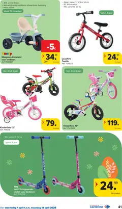Carrefour folder week 14 - Voorbeeld van een folder van Carrefour, geldig van 01.04.2026 | Pagina: 41 | Producten: Gewicht