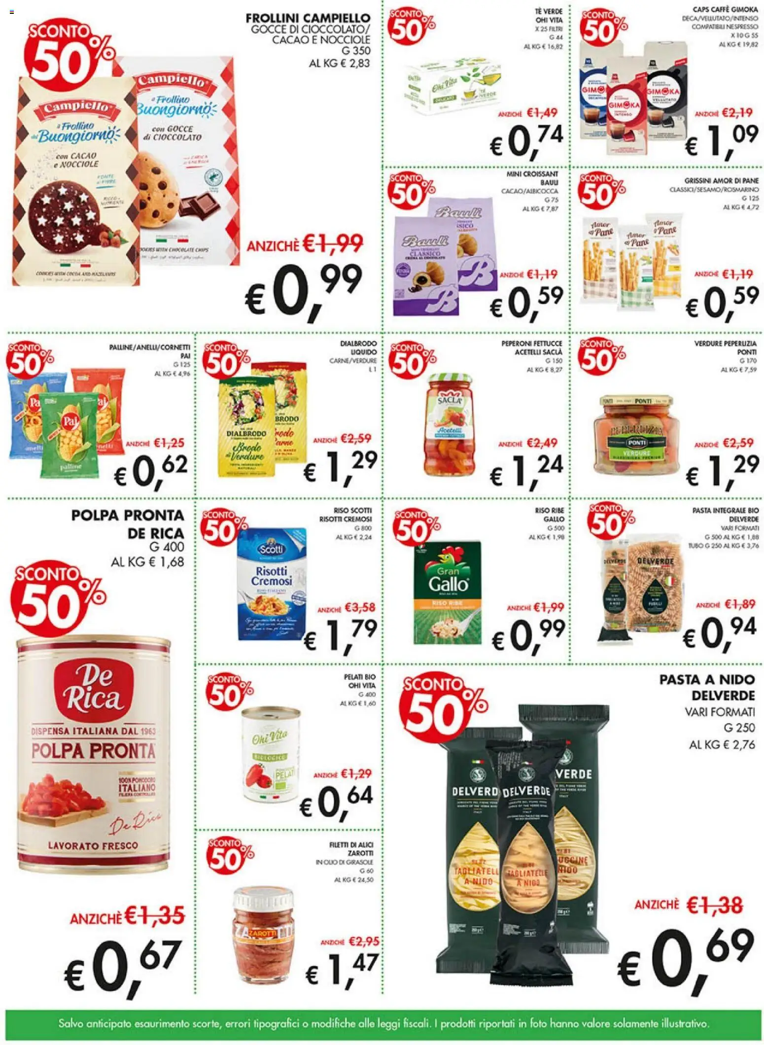 Volantino Coal del 23.04.2026 | Pagina: 3 | Prodotti: Pane, Tagliatelle, Cacao, Alici