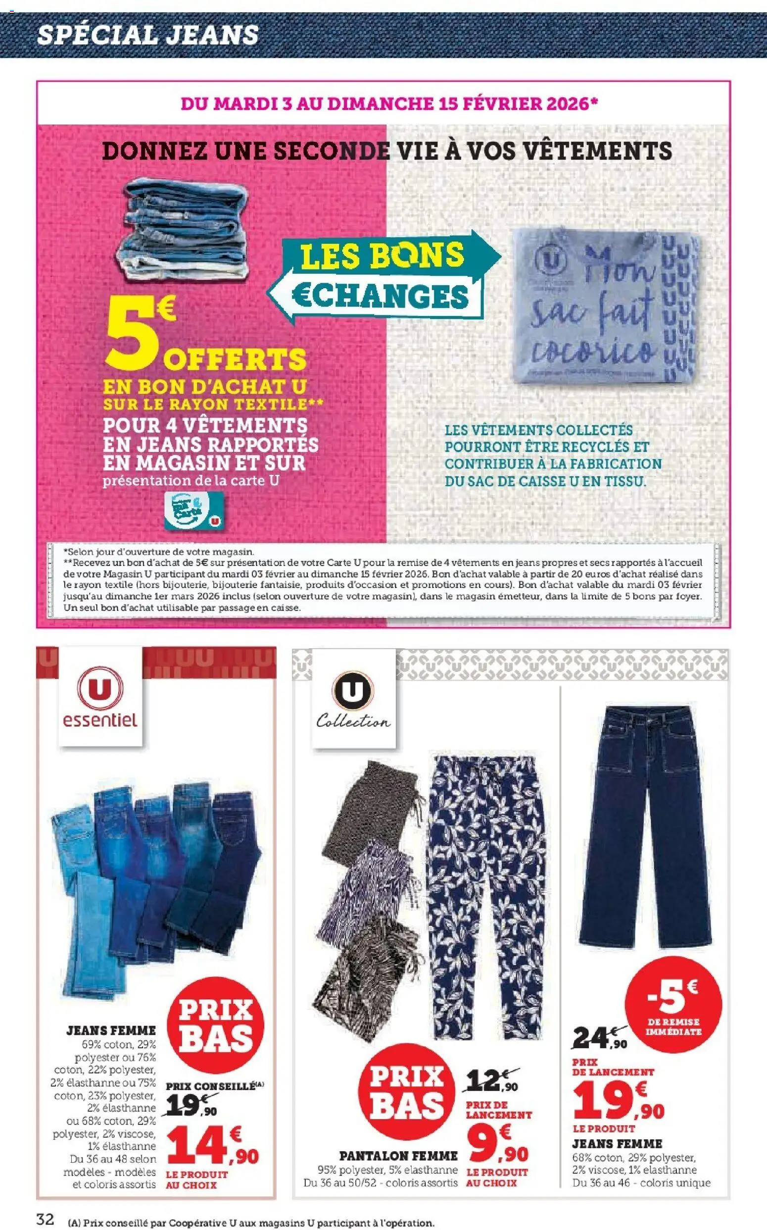 {H1} | Page: 32 | Produits: Jeans, Sac, Vêtements, Pantalon