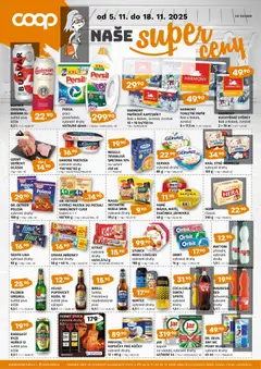 Náhled letáku Terno leták - COOP naše super ceny od 05.11.2025