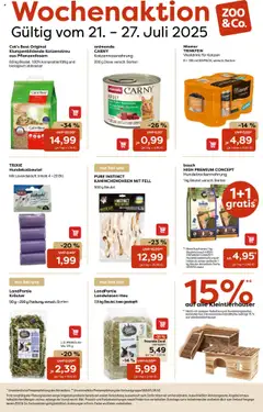 Zoo & co Prospekt gültig ab dem 21.07.2025
