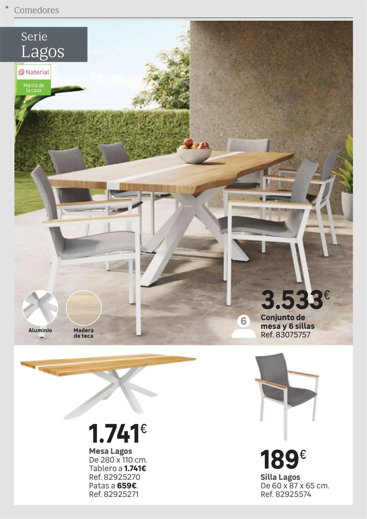 Leroy Merlin catálogo │ válido desde el 25.03.2025 | Página: 59 | Productos: Mesa, Silla