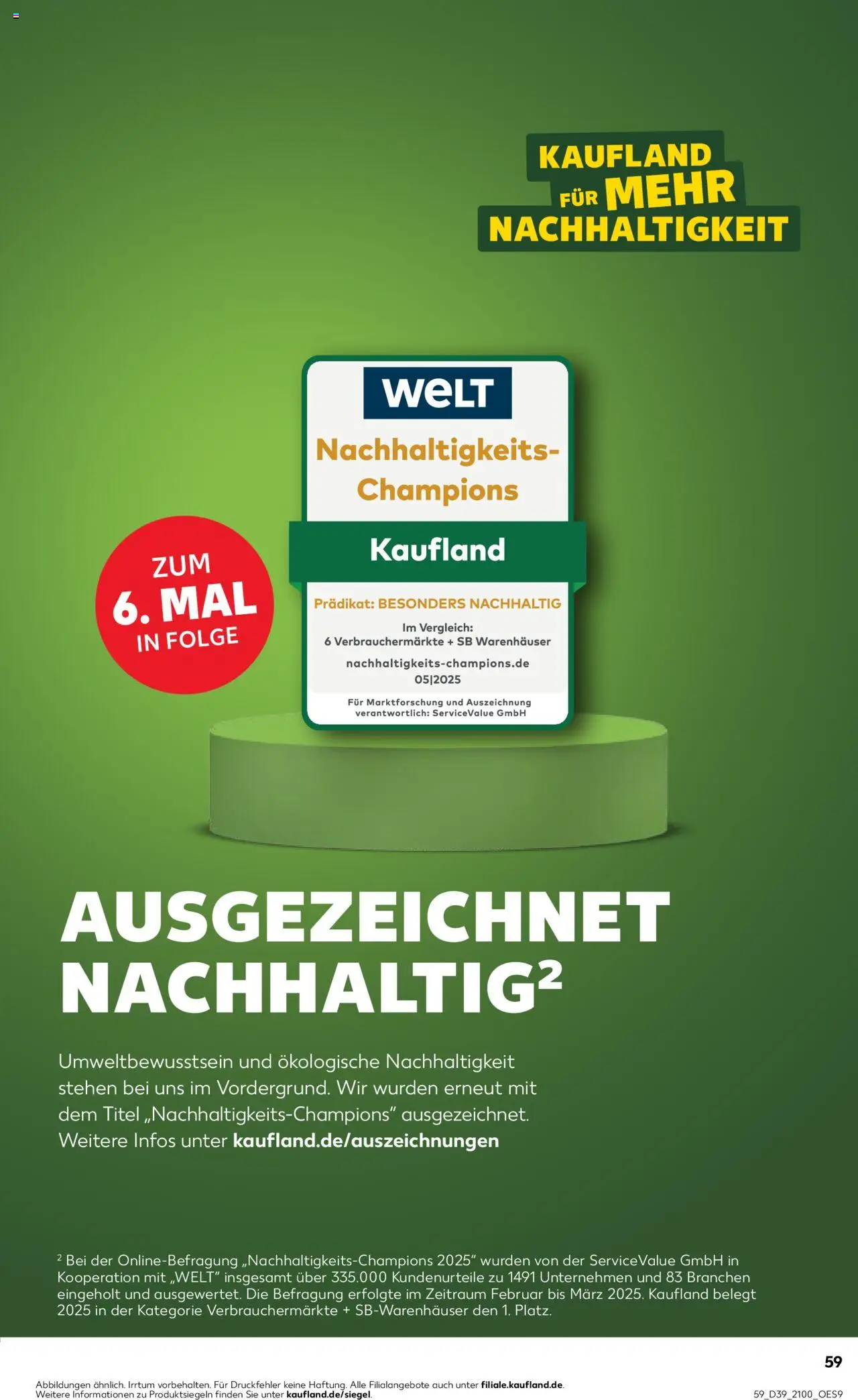Kaufland Prospekt 	 – gültig ab 25.09.2025 | Seite: 59