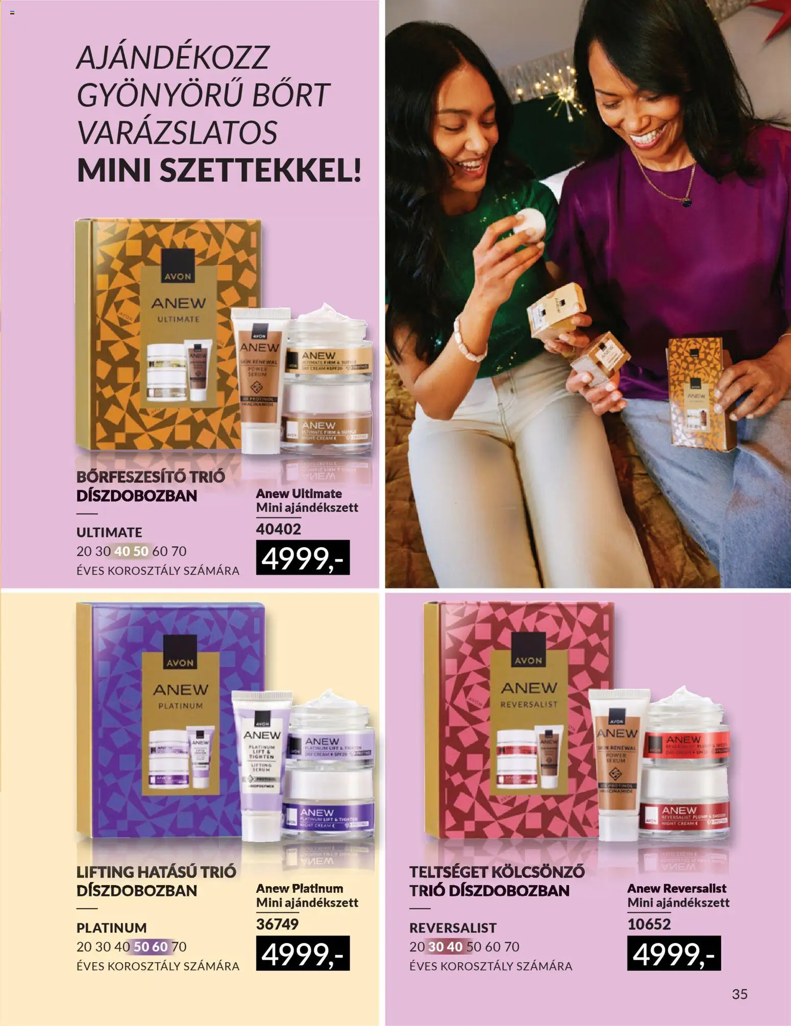 Avon akciós ujság - amely érvényes a következő dátumtól: 01.02.2026 | Oldal: 35
