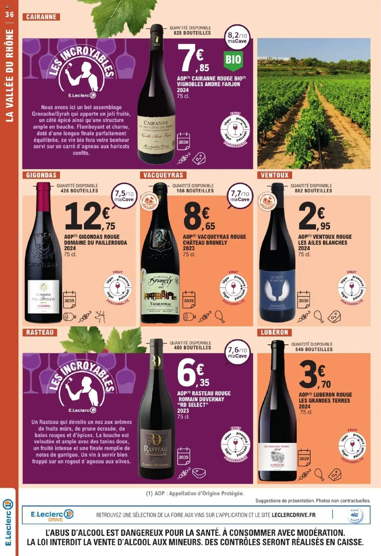  | Page: 36 | Produits: Prune, Vin