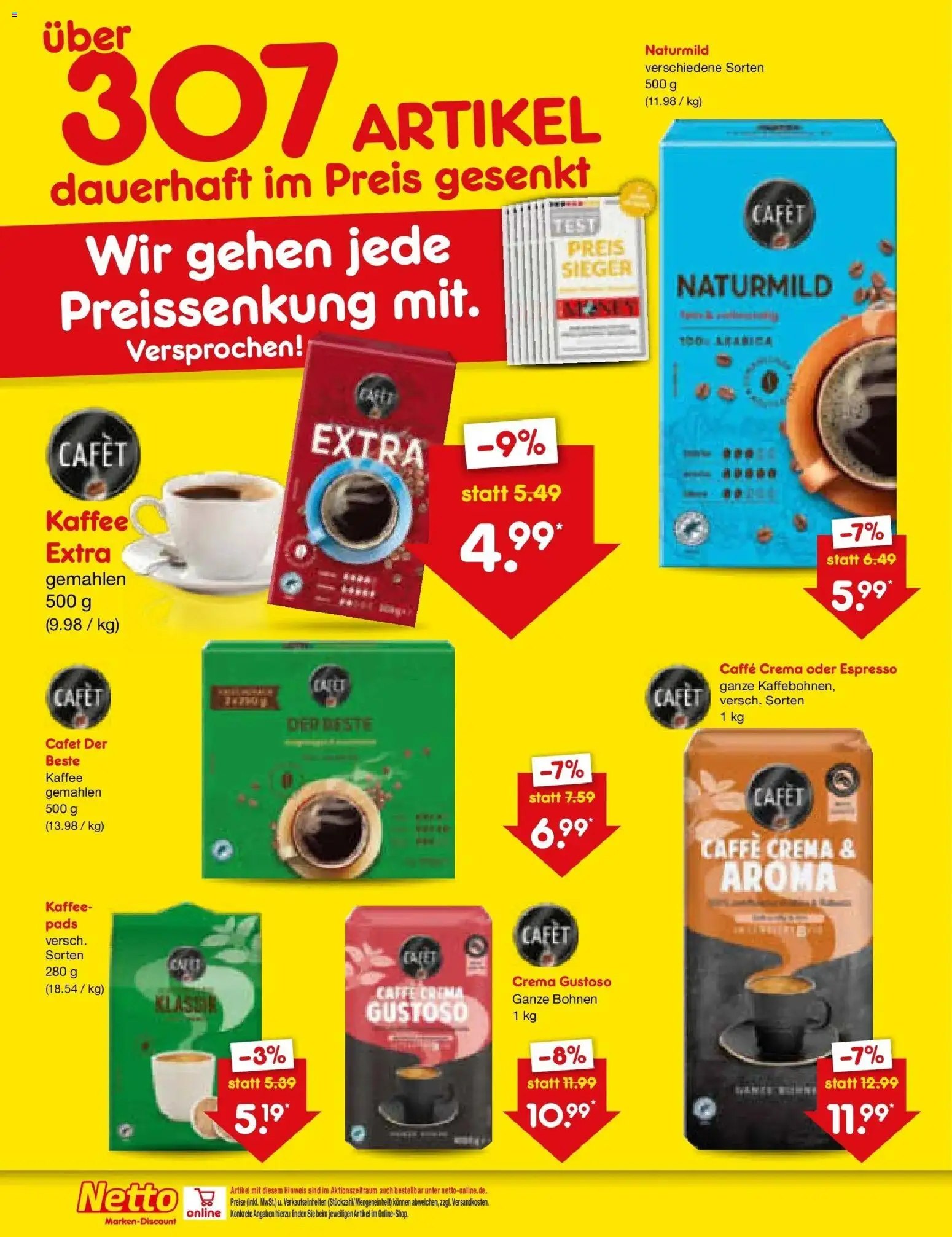 Netto Marken-Discount Prospekt Stadtlohn	 – gültig ab 13.04.2026 | Seite: 43 | Produkte: Kaffee