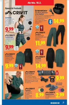 Lidl Aktionen ab 12.02.2026 gültig | Seite: 29 | Produkte: Butter, Mikrofon, Sweathose, Gewicht