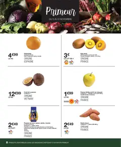 Monoprix - Prévisualisation de Monoprix catalogue valide à partir de 04.11.2025 | Page: 8 | Produits: Pomme, Patate douce, Kiwi, Pommes de terre