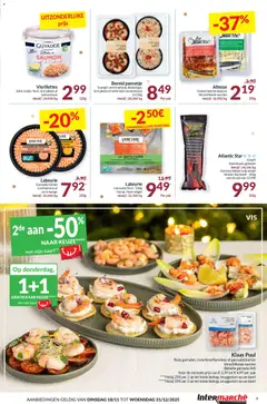 Intermarché - Al onze aanbiedingen voor goedkope feestdagen - Voorbeeld van een folder van Intermarché, geldig van 18.11.2025 | Pagina: 9 | Producten: Scampi, Knoflook, Karaj, Kekszek