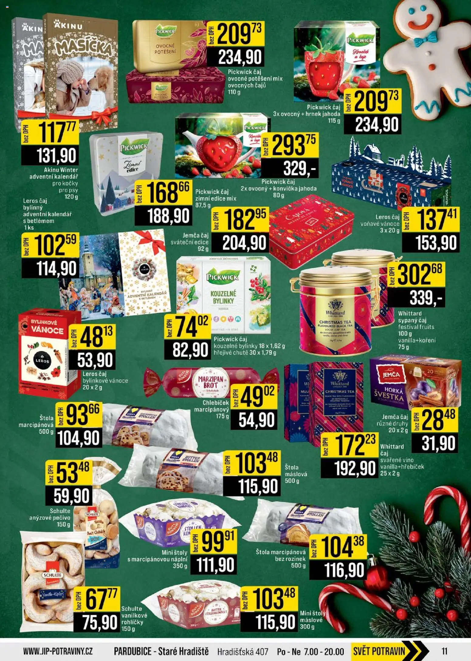 Jip leták - Cash & Carry od 12.11.2025 | Strana: 11 | Produkty: Svařené víno, Hrnek, Adventní kalendář, Pečivo