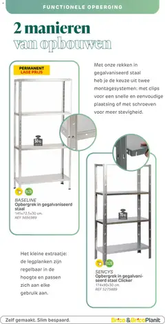 Brico Plan-it - Opberging en keuken catalogus  - Voorbeeld van een folder van Brico Plan-it, geldig van 25.08.2025 | Pagina: 10 | Producten: Lit pour bébés