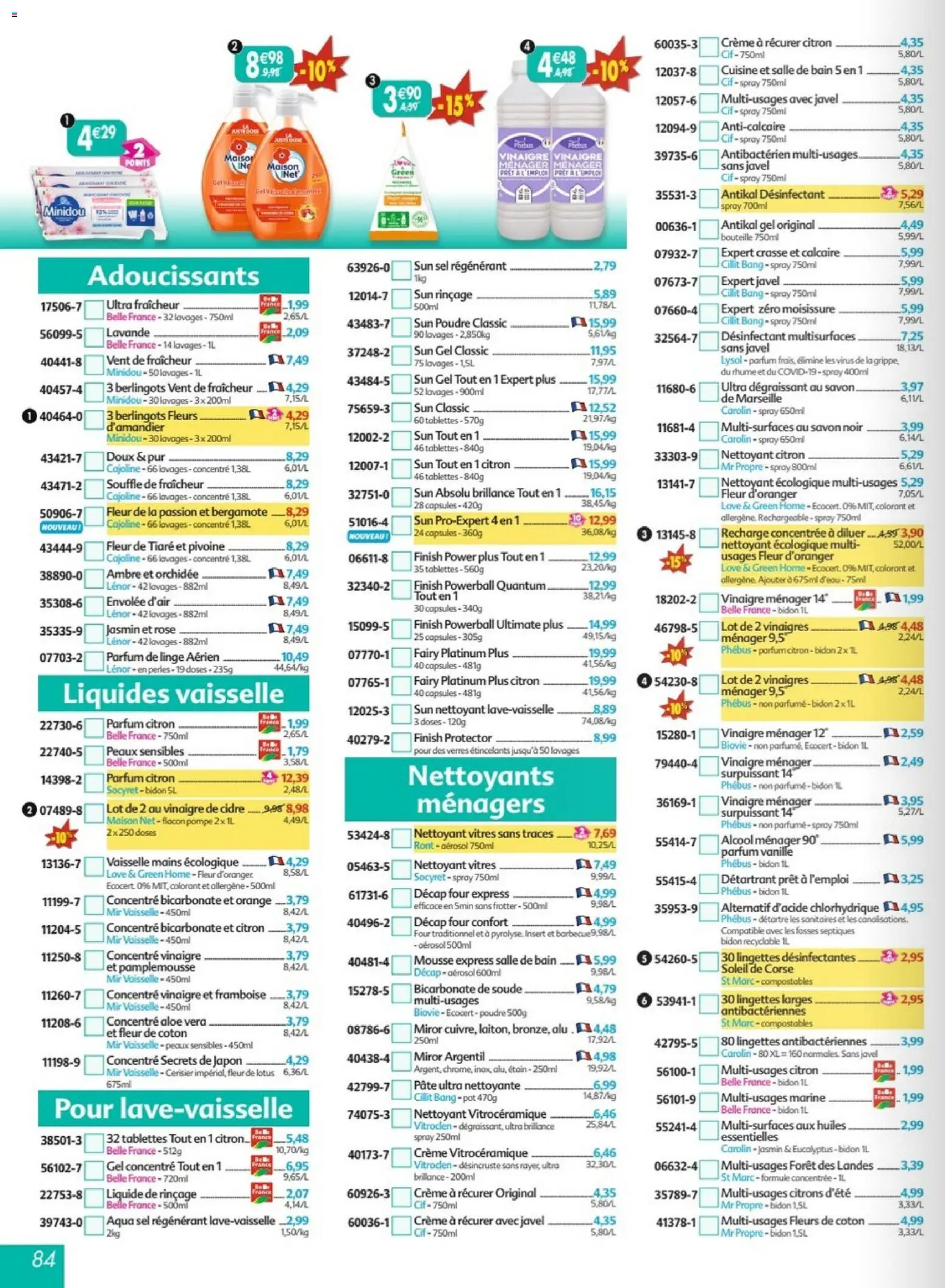 {H1} | Page: 84 | Produits: Alcool, Framboise, Barbecue, Parfum